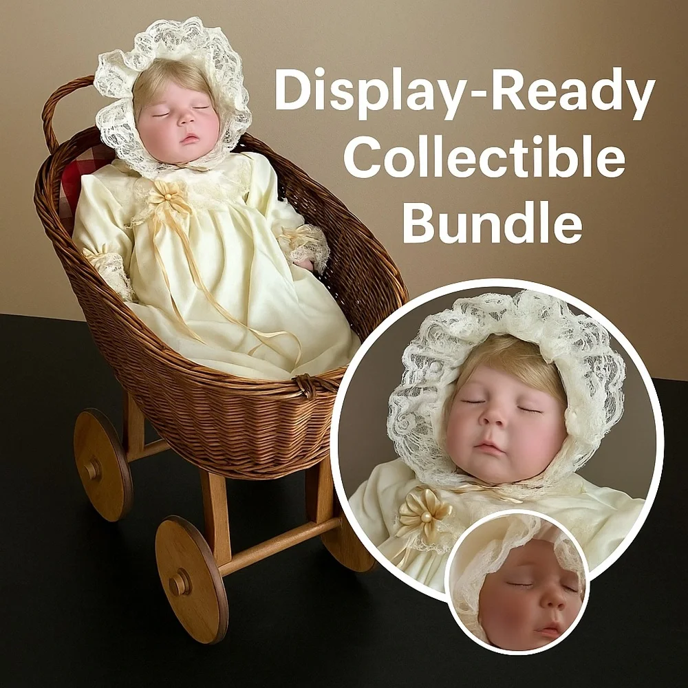 Lee Middleton Original “Whisper” Doll – Limited Edition Vinyl Baby – COA Inc - Picture 4 of 6